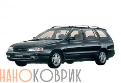 Автомобильные коврики ЭВА (EVA) для Toyota Caldina I правый руль рестайлинг (T190, 191, 195) 1996-1997 
