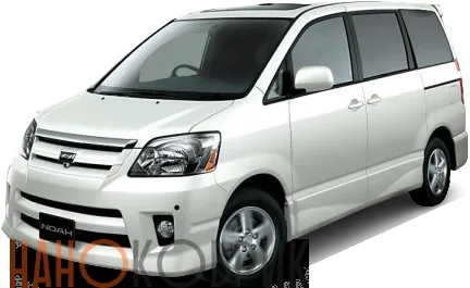 Автомобильные коврики ЭВА (EVA) для Toyota Noah I правый руль (R60 7 мест) 2001-2004 
