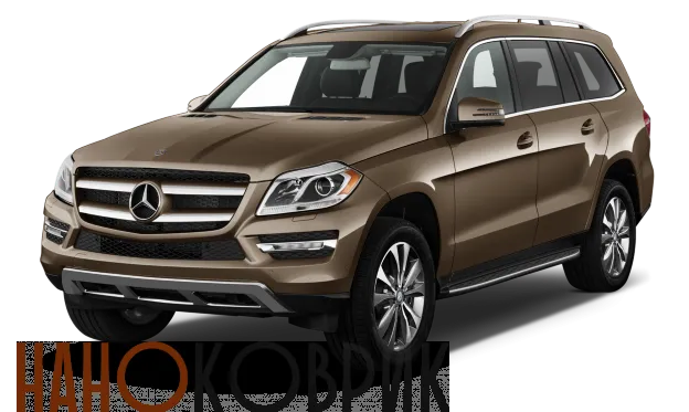 Автомобильные коврики ЭВА (EVA) для Mercedes-Benz GL II (X166 7 мест) 2012-2015 