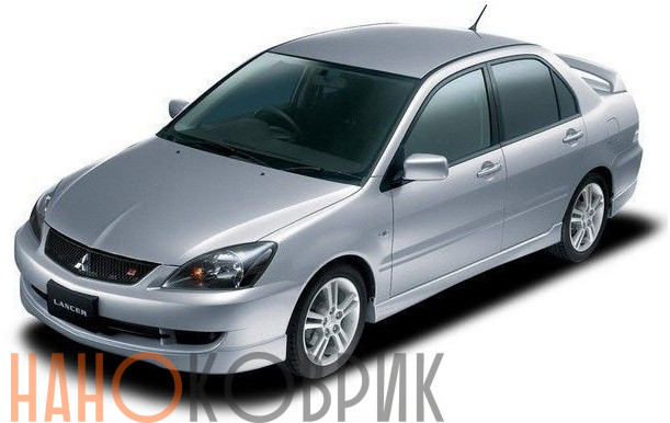 Автомобильные коврики ЭВА (EVA) для Mitsubishi Lancer VIII правый руль (Седан) 1995-2000 