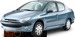 Автомобильные коврики ЭВА (EVA) для Peugeot 206 I седан 1998-2009 