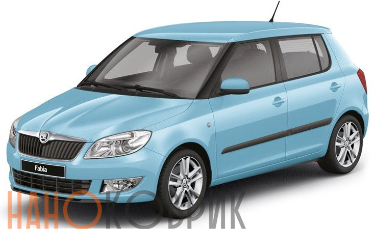 Автомобильные коврики ЭВА (EVA) для Skoda Fabia II хэтчбек (MK2) 2007-2014 