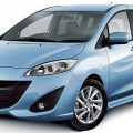 Автомобильные коврики ЭВА (EVA) для Mazda Premacy III правый руль (CW) (5 мест) 2010-2018 