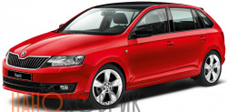 Автомобильные коврики ЭВА (EVA) для Skoda Rapid I универсал (NH, FL) 2012-2020 