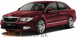 Автомобильные коврики ЭВА (EVA) для Skoda Superb II лифтбек (B6) 2008-2015 