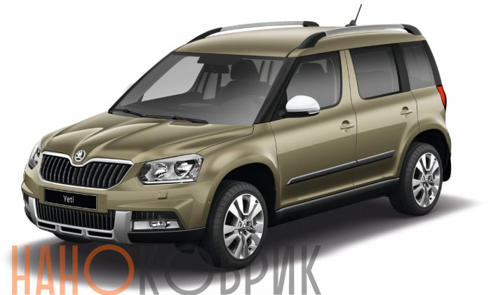 Автомобильные коврики ЭВА (EVA) для Skoda Yeti I (5L) 2009- 