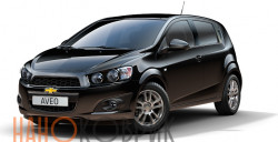 Автомобильные коврики ЭВА (EVA) для Chevrolet Aveo II хэтчбек (T300) 2011-2015 